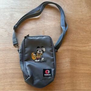 Disneyland Mickey Mouse Gray Crossbody Bag Purse Camera Case Coast Unisex